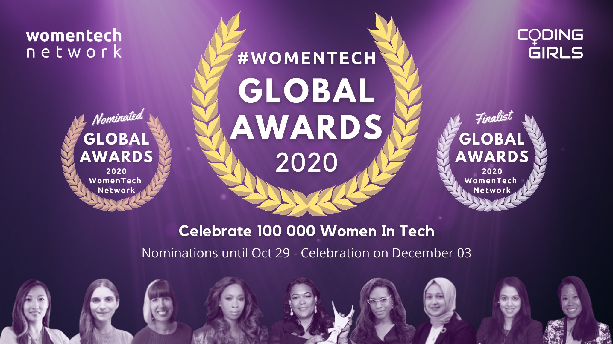 WomenTech Global Awards 2020 online