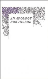 An apology for idlers